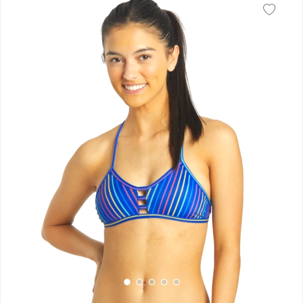 Women's Tomcat Funfetticini Bikini Top, Sz XS